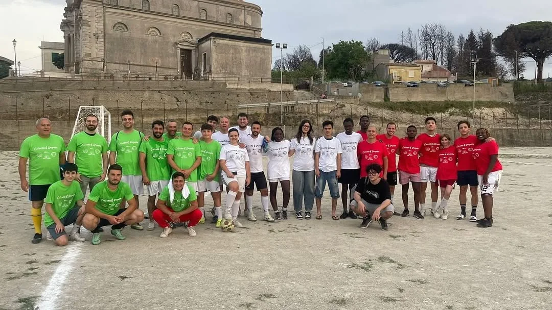 Partecipanti del progetto Calcetto & Rispetto